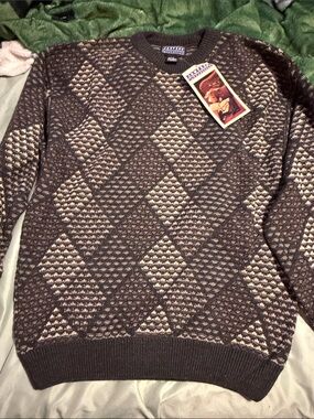 Vintage Jantzen Classics Geometric Patterned Sweater